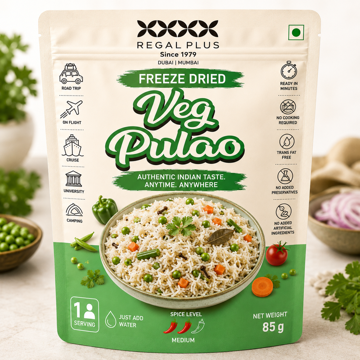 Freeze Dried Veg Pulao