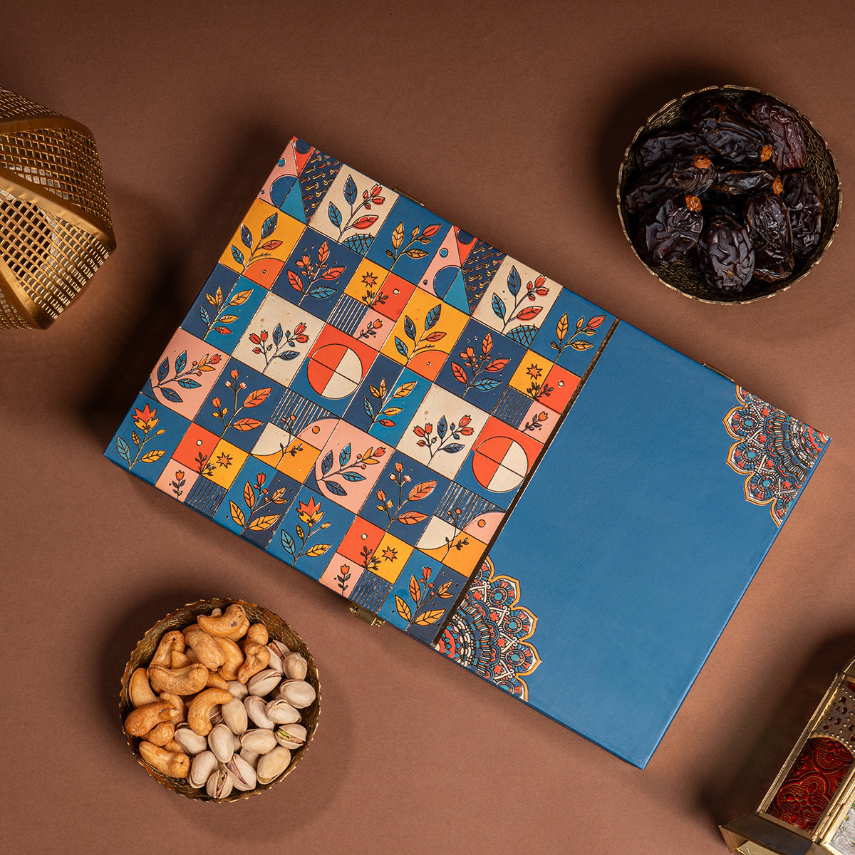 Gift Box Combo Blue Wooden