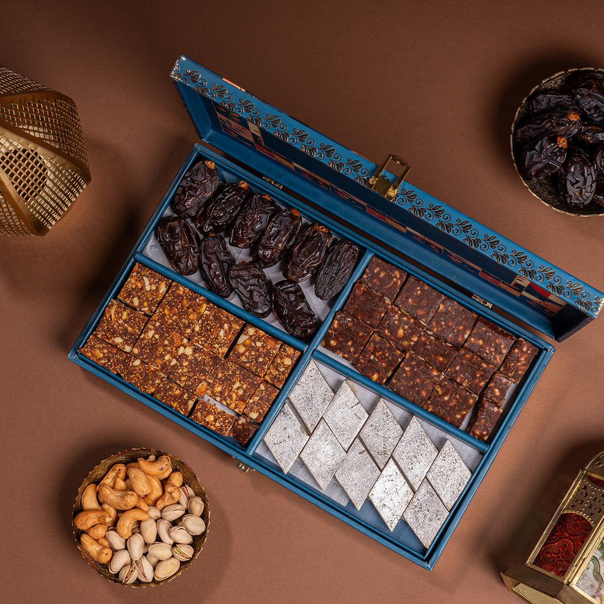 Gift Box Combo Blue Wooden